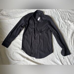 Rag & Bone Black Slim Tailored Shirt